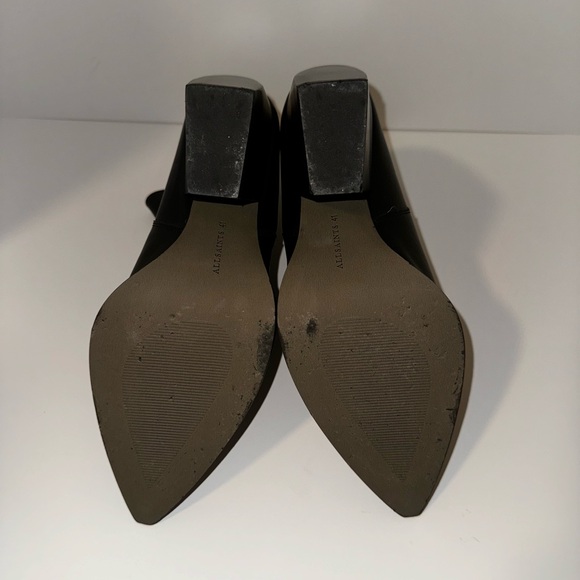 All Saints Ria black Chelsea ankle boot 41=11 - Picture 5 of 5